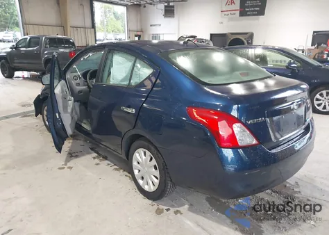 2012 Nissan Versa 1.6 Sv из США, поврежденный, VIN 3N1CN7AP1CL825896